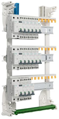 Siemens - Tableau 3 Rangées Pré-équipé - 13 Disjoncteurs