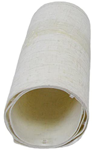OSALADI Lampen Schirm Material Lampenschirm Diy Material Lampenschirm Stoff Hängende Pendelleuchtenabdeckung Lampenschirm Trommel Weißer Leinenstoff Pvc-flammschutzfolie Esstisch Zubehör