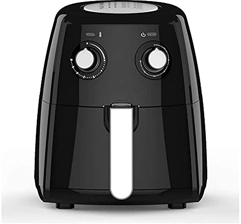 DameCo Friteuse électrique multifonctionnelle sans Huile, pour Barbecue gastronomique, Mini capacité de 3,5 litres, Bouton de contrôle de la température indépendant Interesting