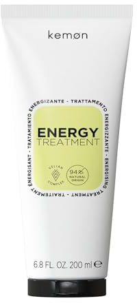 Kemon - Tratamiento energético, cuidado del cabello a base de ginseng y cafeína, refresca y revitaliza el cuero cabelludo, promueve la desenredadura del cabello, 200 ml