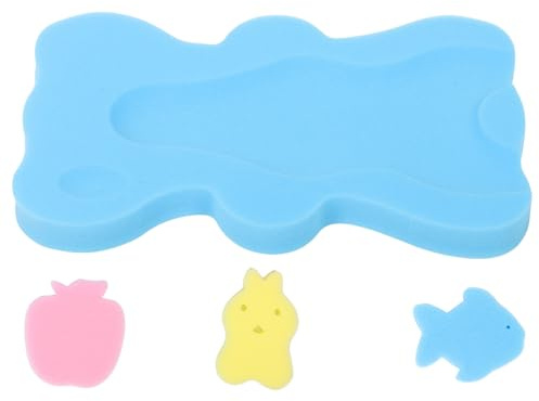 DECOMELODY Tapis de Bain Antidérapant Garçon Fille Épais Mousse Douce Coussin de Bain Confortable Support Sécurisé pour ou Lavabo