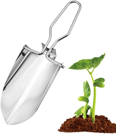Pelle de Jardinage,Outil De Jardin Ergonomique en Acier Inoxydable | Truelle À Main De Jardinage - pour Planter, Transplanter, Semer et Préparer Le Sol