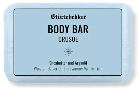 Störtebekker® Premium Body Bar Crusoe - Gel de ducha sólido 120 g