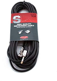 Stagg SGC10PL DL Instrumenten-Kabel (10m, L Klinke DLX)