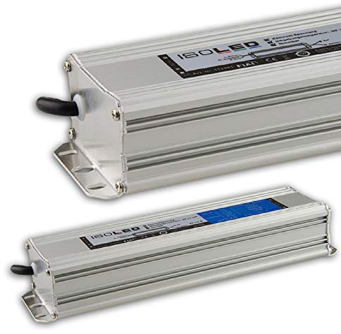 LED Trafo 24V/DC, IP65, 20-100W dimmbar (Spannungssenke), weiß