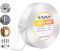600 cm*40 mm Nano Klebeband, Doppelseitiges Klebeband Extra Stark Magisch Transparent Ablösbar Klebestreifen Spurloses Waschbares für Teppich