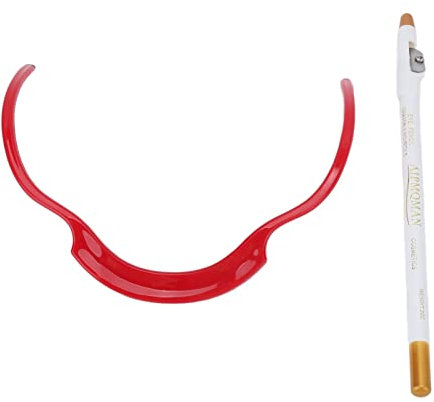 Bartformer Barber Pencil Set Professionelles Tragbares Herren-Bartführungsschablonen-Formwerkzeug