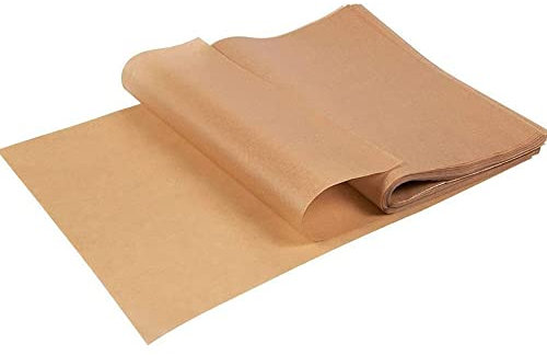 Oniissy Lot de 100 feuilles de papier sulfurisé résistant - 20 x 30 cm - Blanc prédécoupé - Pour la cuisson des biscuits, du pain, de la viande, des pizzas
