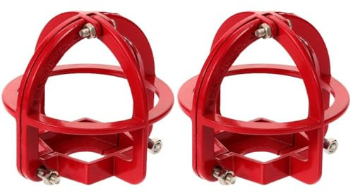 SOLUSTRE 2pièces Housse De pour Gicleur Anti-Incendie Design Élégant Installation Facile Adaptée pour Hôpitaux Garages Et Bâtiments Commerciaux