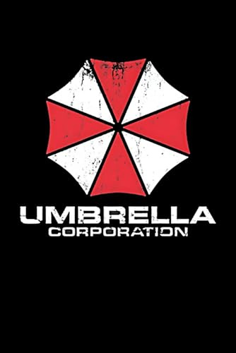 Umbrella Corporation Notebook: Journal, paperback, 6x9 inches, 100 pages