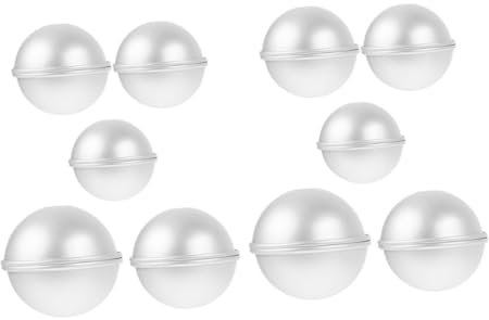 OFFSCH 5paare Diy-backform Multifunktionsform Kugelform Bastelform Backzubehör Für Dekorative Badekugeln Und Kuchen