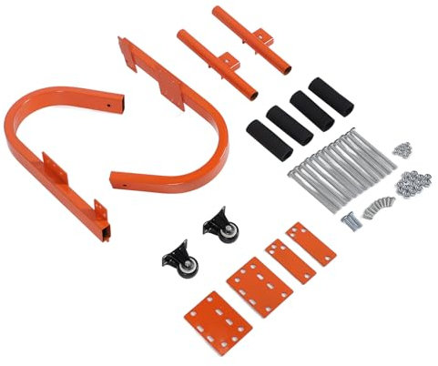 Roof Ladder Hook Heavy Duty Steel Ladder Stabilizer with Rubber Grip T Bar for Easy Access