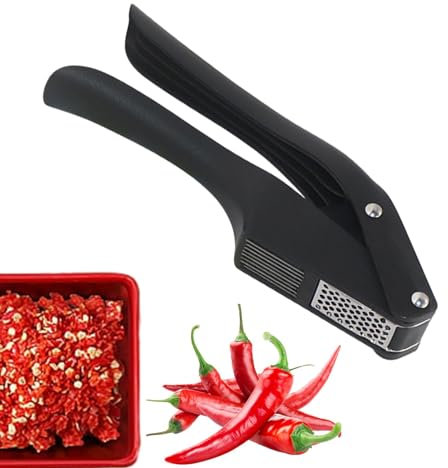 Garlic Press Crusher, Stainless Steel Mincer, Hand Garlic Chopper, Multipurpose Kitchen Tool, Comfortable and Ergonomic 19x7.5x3.8cm/7.48 * 2.95 * 1.5 Inches for Kitchen