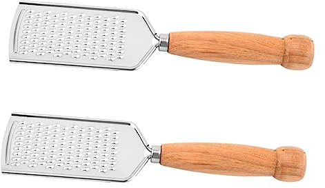 OFFSCH 2piezas Cortadora y Raspador De Queso Inoxidable Multifuncional Para Verduras Fácil De Limpiar Práctico y Ergonómico