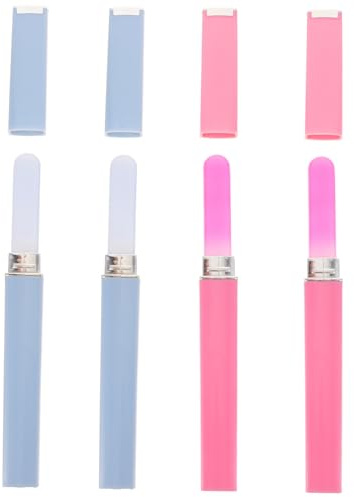 FRCOLOR Set Di Blocchi Per Lucidatura Delle Unghie 4 Pezzi Lime Per Unghie in Per Manicure Design Raffinato Per Una Facile Levigatura E Lucidatura.