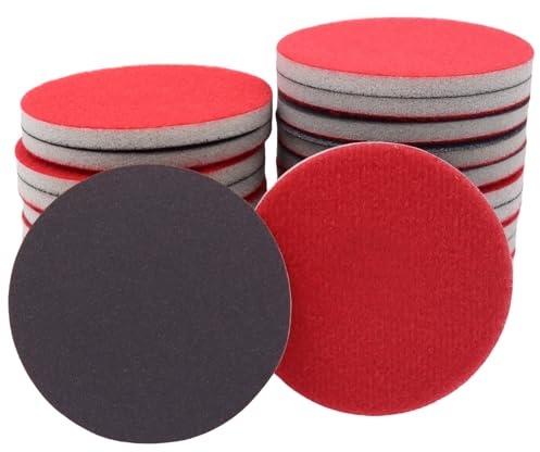 CATELL 30 Pezzi Spugne Abrasive Spugna Abrasiva a Umido P800 | Grane Blocchi Abrasivi Lavabili e Riutilizzabili Grane Diverse Spugnette Abrasive per Legno Metallo Cartongesso Plastica