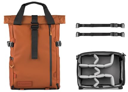WANDRD PRVKE V4 : sac à dos de voyage et d'appareil photo résistant aux intempéries, sac de transport quotidien avec housse pour ordinateur portable, accès latéral rapide, extension par rouleau