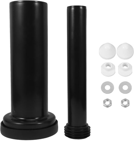 Hoement Kit Tubi Flessibili per Scarico Wc a Parete Raccordi per Cassetta di Scarico Nascosta Tubo di Prolunga per Wc Sospeso Tenuta Ottimale Compatibile per Installazioni Bagno
