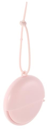 Fogli di Sapone per Mani Portatili da Viaggio, Confezione Rosa | Schiumogeni, Formato Bulk da 50 Pezzi, Scatola in Plastico Silicone, Back To School Party