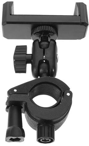 SOIMISS Support de Téléphone pour Trompette Petit Format, Lyre à Pince Réglable 360° en Métal Robuste, Compatible Tubes 15-31mm, pour Partitions et Apprentissage en Concert ou Répétition