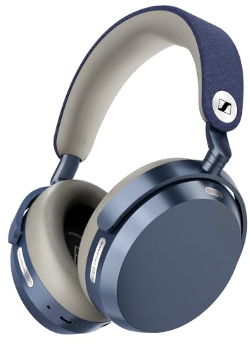 Sennheiser Casque Audio Momentum 5 I Casque réduction de Bruit Wireless | Noise cancelling headphones pour appels d'une grande clarté I Circum-auriculaire I Autonomie 57heures I Dolby Atmos