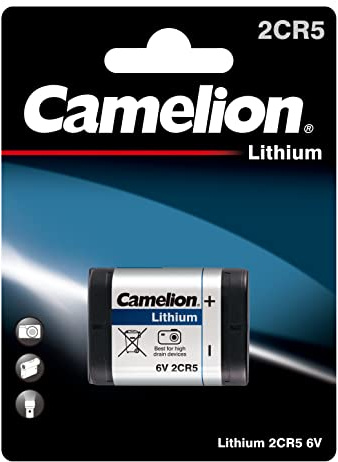 Camelion 2CR5 6 V Lithium-Ion Photo Battery