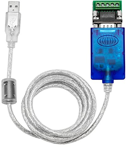 UOTEK Cable convertidor USB a RS-485 RS-422 de 4.9 pies USB a RS485 RS422 adaptador con chip FTDI compatible con Win 10/8/7/XP/Vista/Mac System UT-890A