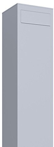 Standbriefkasten, Design Briefkasten Monolith Weiß - Bravios
