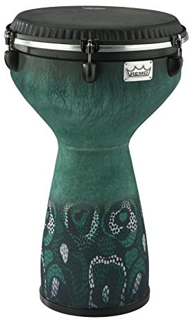 Remo World Percussion Djembe Flareout Grün DJ-7113-61