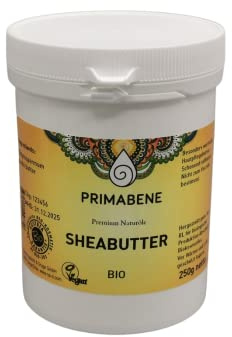 Primabene, Shea Butter Bio, naturrein, (1 x 250 g)