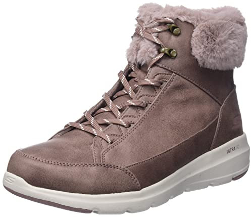 Skechers Glaciale Ultra, Stivaletto Donna, [Viola], 36 EU