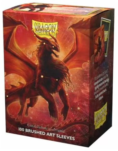 Arcane Tinmen Dragon Shield Standard Size Brushed Art Sleeves - Constellations: Rowan (100 Sleeves)
