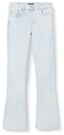 LTB Jeans – dam – fallon – medelhög midja – utsvängda ben jeans – byxor, Malisa Wash 55059, 28W / 34L