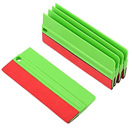 Widybord 5 espátulas de vinilo grandes para superficies sensibles, calcomanías de aplicación de papel tapiz
