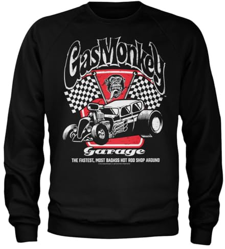 Gas Monkey Garage Offizielles Lizenzprodukt Badass Sweatshirt