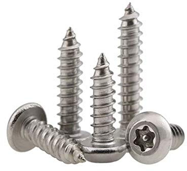 PLLJIAXUAMCLNL 20 Stück M3.9 Selbstschneidende Schrauben Torx Flachkopfschrauben für die Holzbearbeitung DIY Edelstahl-Befestigungselemente Schraube (20 Pieces M3.9 * 32mm)