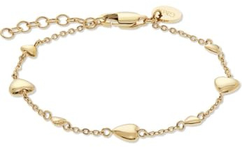 Guido Maria Kretschmer Damen-Armband Edelstahl One Size, Gelbgold 32029595