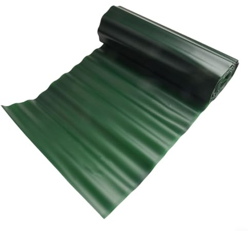 Volakebeing Bordure de pelouse de jardin, 30/40 cm, en plastique PP souple, vert, bordure de pelouse, bordure de pelouse, parterre de fleurs, barrière de racines de jardin, 9 m (40 cm)