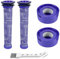 Vacuum Filter Replacement Kit for V7, V8 Animal and V8 Absolute Cordless, 2 Pre Filter, 2 Post Filter, Replaces Part # 965661-01 & 967478-01