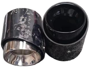Exhaust Tip Tail Pipe for Mini for Cooper F54 F55 F56 F57 R60 R61 F60 R55 R56 R57 R58 R59 S Carbon Fiber Exhaust Tip Pipe Car Accessories Auto Tailpipe Trims