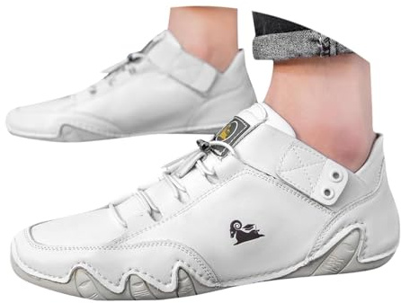 Basket Homme Chaussure Chaussures De Sport Baskets Et Blanches Blanche Marche Running Shoes Course Football Crampons Foot sans Lacets Souple Confort Tennis Multisports Outdoor Basquette