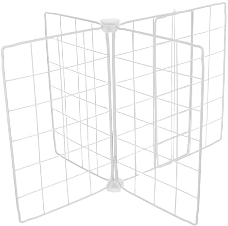 Operitacx Séparateurs de Réfrigérateur en Fer Blanc pour Congélateur Cloison en Maille Respirante, Design en Couches pour Organisation Facile et Circulation D'air Optimale