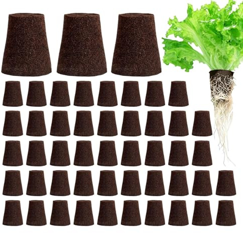 Spugne per Coltivazione da Giardino | di Coltivazione Traspirante Pod - Pod con Spugne da Coltivazione per Piante Clonazione | per Interni ed Esterni Balcone Terrazza Giardino Paesaggio