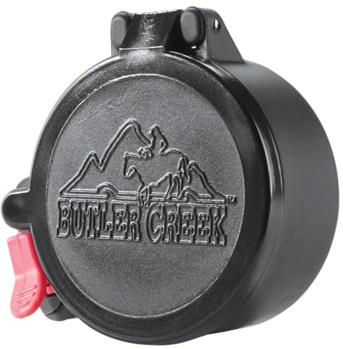 Butler Creek Unisex – Erwachsene Zielfernrohrschutz Flip-Open Staubschutzkappe Objektiv