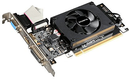 Gigabyte GV-N710D3-2GL REV2.0 - Tarjeta gráfica NVIDIA GeForce GT 710 954 MHz, 2048 MB, PCI Express