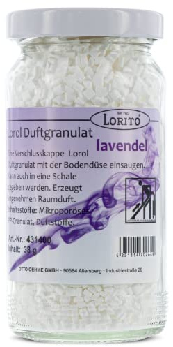 Lorito Lorol Duftgranulat für Staubsauger Lavendelduft | Staubsaugerduft für einen angenehm frischen Raumduft, einfache Anwendung, auch als Duftspennder & Lufterfrischer geeignet