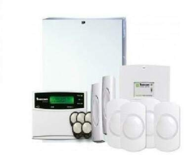 Texecom KIT 1005 32 Zone Hybrid Wired Panel Wireless Alarm with Capture PIR KIT – White
