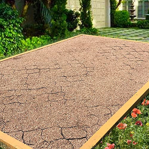 Grille de Gravier, stabilisateur d'allée en Gravier, Grille géorésistante pour Murs de soutènement, passerelles, patios, abris en Pente raide, pavé perméable/Maille de pa