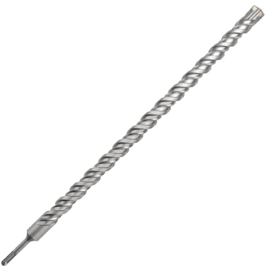 hsawbit SDS Plus Masonry Dill Bit 20mm x 410mm, Hammer Drill Bits | Cross Tip Carbide Drill bit for Brick Walls, Concrete, Stone