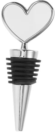 KICHOUSE Red Wine Bottle Stopper Reusable Wine Plugs for Bottles Sealing Cap DIY Sublimation Accessory